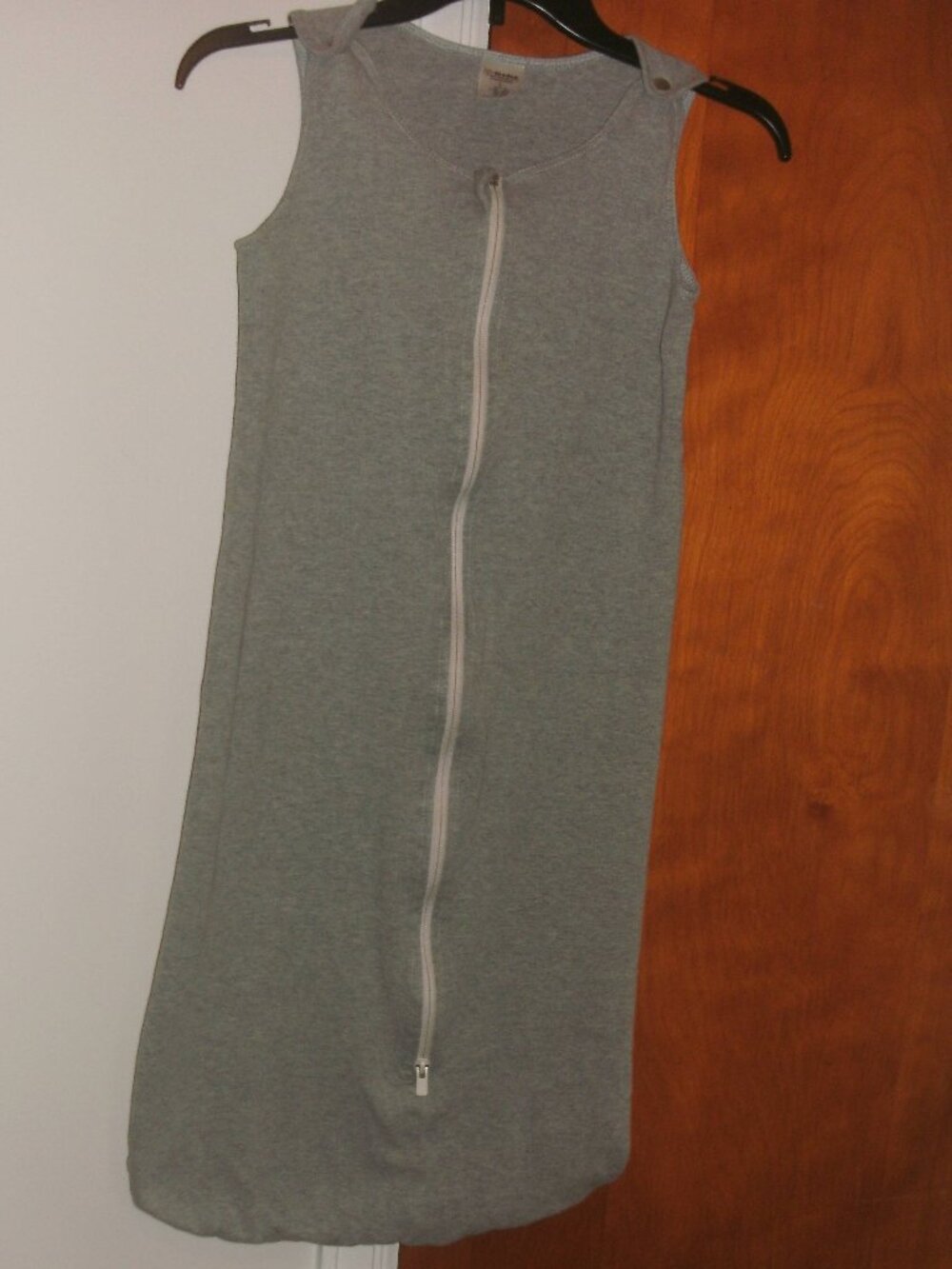 Baby dee dee gray sleep sack 18-36m 100% cotton